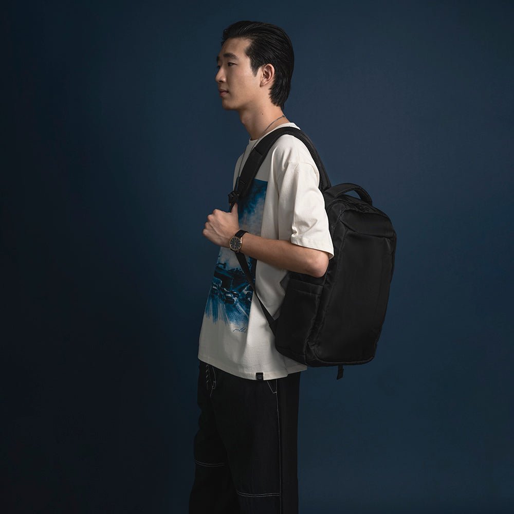 Mochila para laptop | CoolCapital Yuba | 15.6" pulgadas Negro - Cool Capital